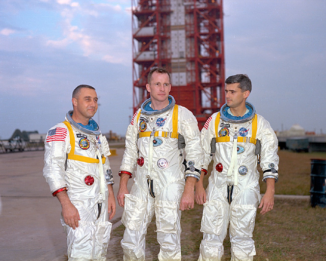 Space History Photo: Apollo 1 Astronauts
